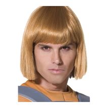 Perruque carré masculin blonde (Blond)