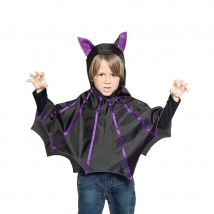 Poncho chauve souris taille enfant (4/6 ans)