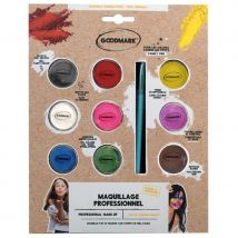 Palette de 9 maquillages à l'eau pro