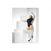 Paire de bas blancs pour femme (Taille unique)