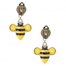 Paire de boucles d'oreilles abeilles