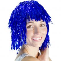Perruque disco bleu (BLEU)