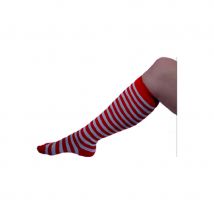 Paire de chaussettes de clown rouges (ROUGE)