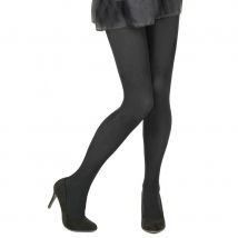 Paire de collants noirs opaques (M/L)