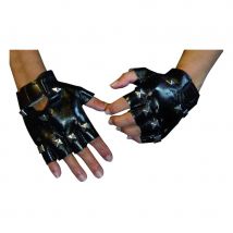 Paire de gants de rocker (Noir)