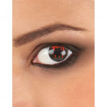 Paire de lentilles noire oeil blessé (1 an)