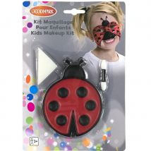 Palette de maquillage coccinelle avec pinceau
