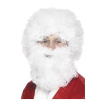 perruque et barbe père noel