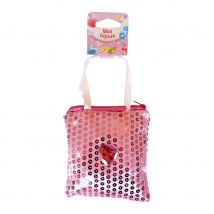 Pour enfant, sac à main en strass avec coeur