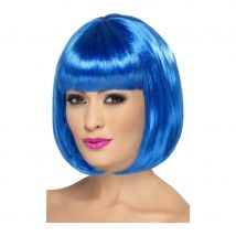 perruque femme bleu (bleue)