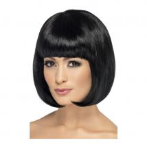 perruque femme noir foncé (noire)