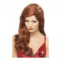 perruque femme rousse