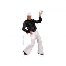 Pantalon homme blanc disco (L)