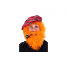 Perruque homme irlandais avec barbe (Rousse)