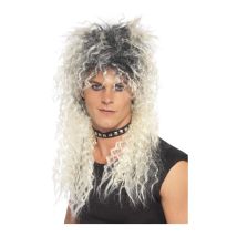 perruque hard rockeur (Blond)