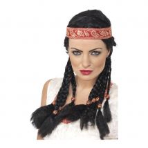 perruque indienne tresse