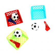 Petit lanceur ballon de foot et filet