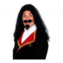 perruque mousquetaire (Noir)