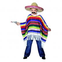 Poncho mexicain (unique)