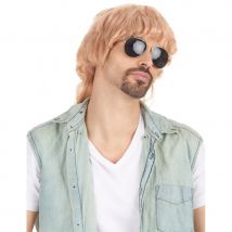 Perruque mulet blonde, 40cm