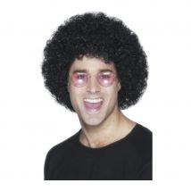 perruque noire afro (Noire)