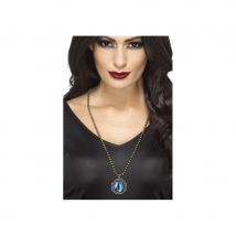 Pendentif occulte oeil bleu (Taille unique)