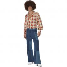 Pantalon patchwork pour homme (M)