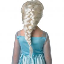 Perruque reine des neiges pour enfant
