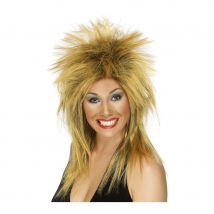 perruque rock diva rousse