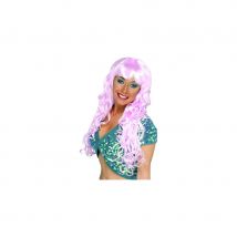 Perruque sirene rose (Rose)
