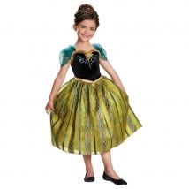 Robe couronnement de Anna Reine des Neiges (7/8 ans)