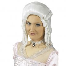 Ras de cou en dentelle blanche baroque