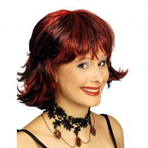 Ras de cou noir baroque en dentelle