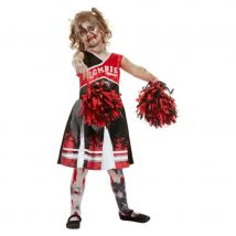 Robe de Cheerleader zombie pour enfant (10/12 ans)