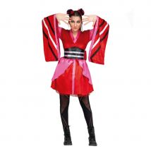 Robe de chinoise pour femme, manches larges (S)