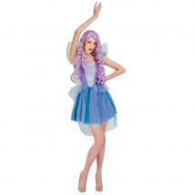 Robe de fée pour femme avec paire d'ailes (L)