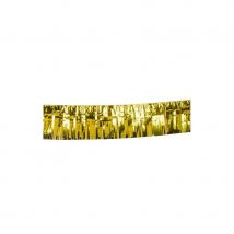 Rideau de lamelles dorées 30cm x 6m
