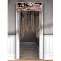Rideau de porte Dead Inside pour Halloween
