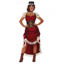Robe de pirate steampunk pour femme (L)