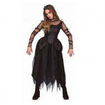 Robe de Princesse maléfique noire pour adulte (M/L)