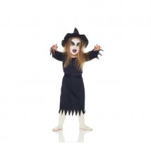 Robe noire de mini sorcière (1 an)
