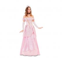 Robe rose de princesse pour femme (M/L)