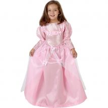 Robe rose de princesse pour petite fille (5/6 ans)