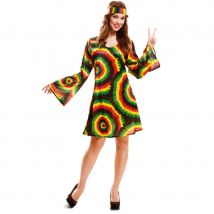 Robe rasta et bandeau aux couleurs de la Jamaique (M/L)