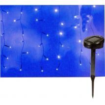 Rideau solaire blanc clignotant 190x60 cm