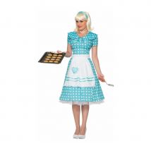 Robe tablier femme au foyer des années 50 (M/L)