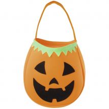 Sac à bonbons citrouille pour enfant