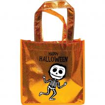 Sac à bonbons pailleté Happy Halloween