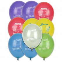 Sachet de 10 Ballons bonne retraite
