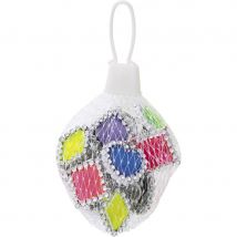 Sachet de 12 Bagues avec fausse pierre
